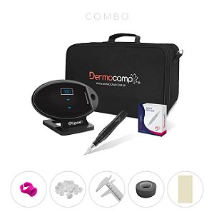COMBO CONTROLE ELIPSE PRETO + DERMOGRAFO SHARP 300 BLACK - DERMOCAMP