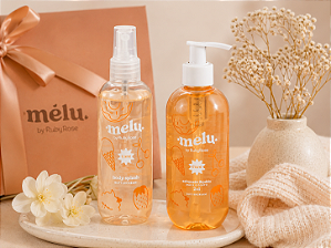 KIT DIA DAS MÃES BODY SPLASH + SABONETE CORPO VANILLA MELU