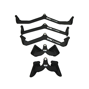 KIT 5 PUXADORES ANATÔMICOS