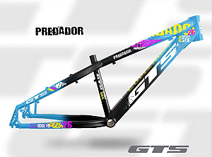 Quadro para bike freeride aro 26 - GTS Predator
