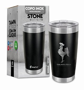 Copo Termico Com Tampa Atletico Mineiro Galão Gravação Laser