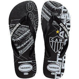 Chinelo Havaianas Time do Atletico Mineiro Oficial do Clube