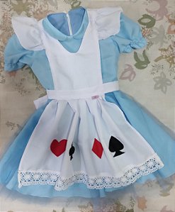 Vestido da Alice - No país das maravilhas