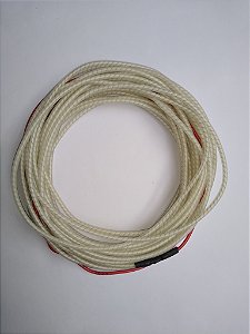 Resistência Flexivel 9,00MT 25W/M 220V Silic.Transparente