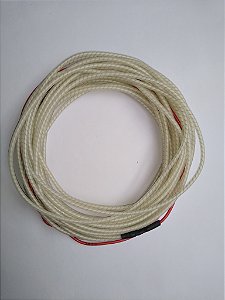 Resistência Flexivel 10,00 MT 25W/M 220V Silic Transparente.