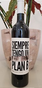 Vinho Tinto Argentino Siempre Tengo Un Plan B Bonarda 750ml