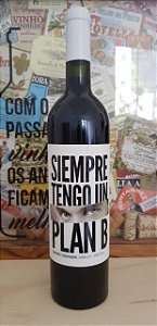 Vinho Tinto Argentino Siempre Tengo Un Plan B Cabernet Sauvignon 750ml