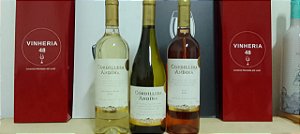 Trio de Brancos Cordillera Andina: Sauvignon Blanc, Chardonnay e Rosé