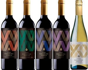 Linha Errazuriz Ovalle Collection com desconto no Kit com 5 vinhos