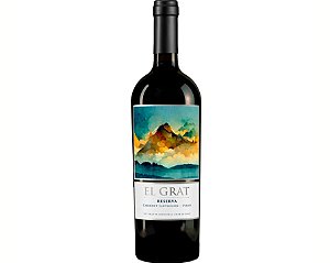 Vinho Chileno Tinto Reserva El Grat Cabernet Sauvignon Syrah 750ml