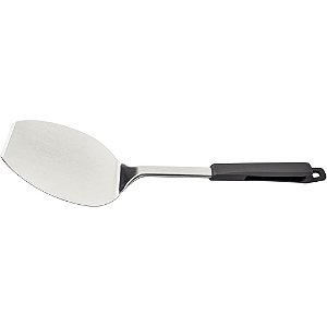 Espátula Servir Pizza Tramontina Inox Cabo Polipropileno Cinza Utensílio Cozinha Qualidade