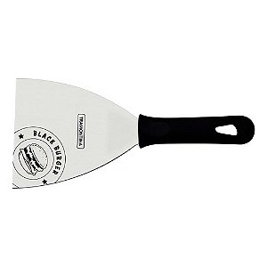 Espátula Tramontina Black Burger Inox Cabo Preto 4"