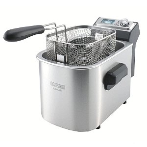 Fritadeira Elétrica Tramontina by Breville Smart 4L - Aço Inox | 7 Funções - 127 Volts
