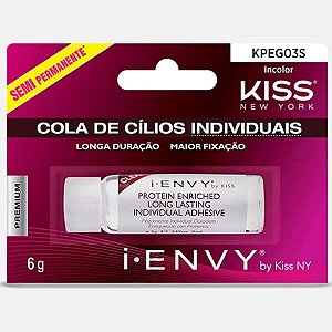 Cola Para Cílios - semi-permanente Incolor Kiss New York
