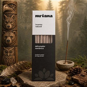 Incenso Natural Nirvana - Defumador Xamânico