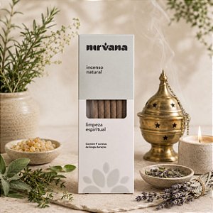 Incenso Natural Nirvana - Limpeza Espiritual