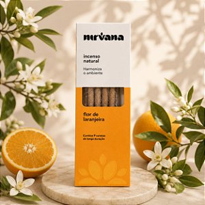 Incenso Natural Nirvana - Flor de Laranjeira