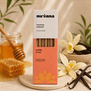 Incenso Natural Nirvana - Vanilla e Mel