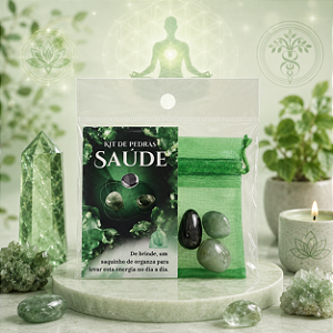 Kit de Cristais - Saúde