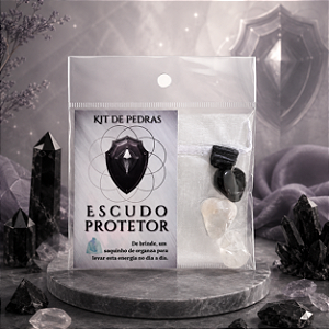 Kit de Cristais - Escudo Protetor