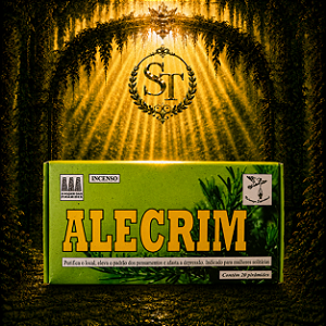 Defumador Pirâmide - Alecrim