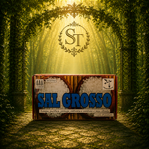Defumador Pirâmide - Sal grosso