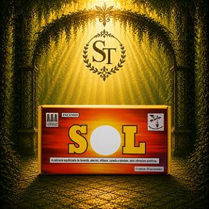 Defumador Pirâmide - Sol