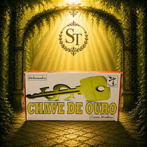 Defumador Pirâmide - Chave de Ouro