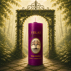 Vela de 7 dias - Violeta