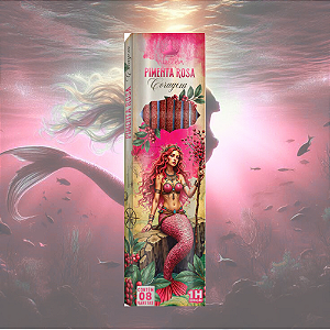 Incenso Vila Zen Sereia - Pimenta Rosa