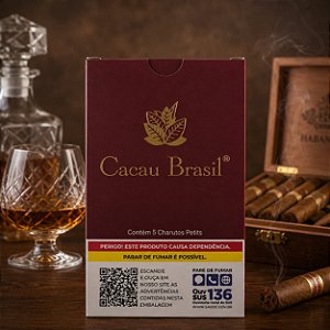 Charuto Cacau Brasil - Conhaque