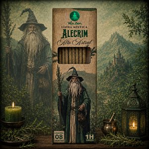 Incenso Vila Zen Magos - Alecrim