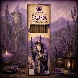 Incenso Vila Zen Magos - Lavanda