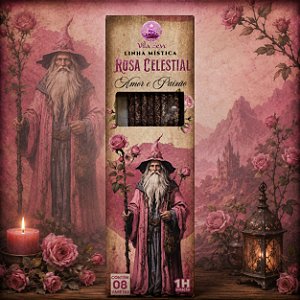 Incenso Vila Zen Magos - Rosa Celestial