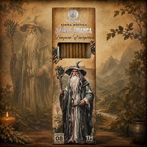 Incenso Vila Zen Magos - Salvia Branca