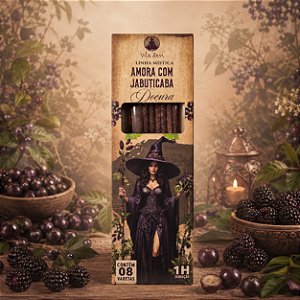 Incenso Vila Zen Bruxas - Amora com Jabuticaba