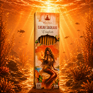 Incenso Vila Zen Sereia - Cacau Sagrado
