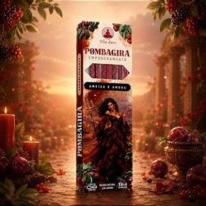 Incenso Vila Zen Orixás e Entidades - Pomba Gira