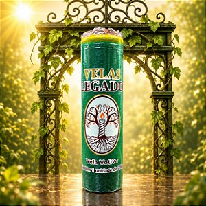 Vela de 200gr - Verde