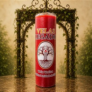 Vela de 200gr - Vermelha