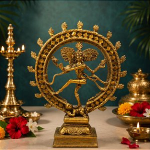 Deus Shiva Nataraja - 18cm - Modelo 2