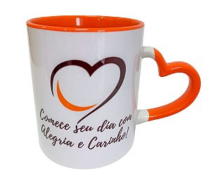 Caneca Alegria e Carinho