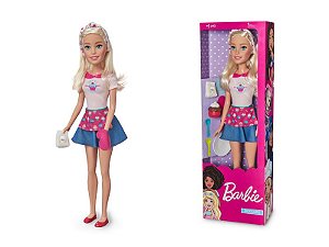 Boneca Barbie Confeiteira Gigante com Acessórios - Pupee