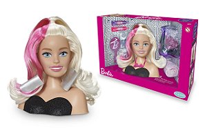 Boneca Barbie Busto Styling Hair - Pupee