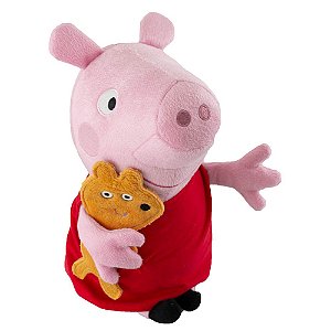 Peppa Pig - Pelúcia Peppa Pig 30 cm - Sunny