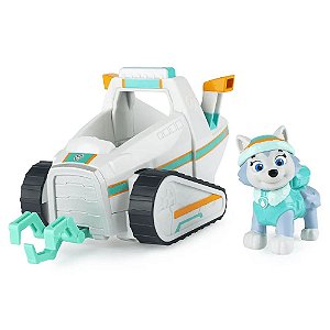 Patrulha Canina - Veículo + Figura Everest - Sunny