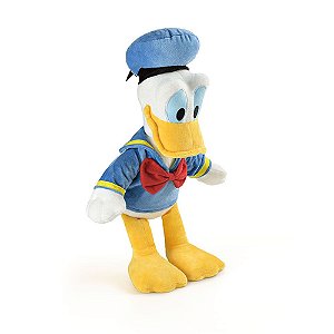 Pelúcia Pato Donald 33 cm com Som BR334 - Multikids