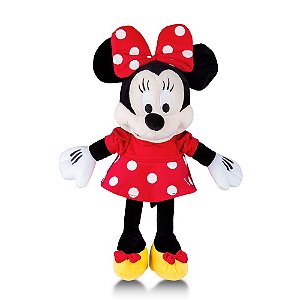 Pelúcia Minnie Disney 33 cm com Som BR333 - Multikids