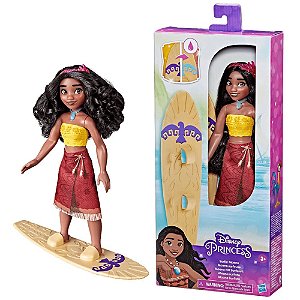 Boneca Moana Surfista Articulada Disney F3390 - Hasbro