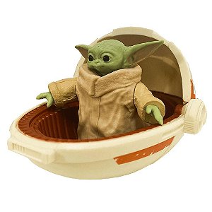 Boneco Star Wars Grogu Baby Yoda no Berço F4050 - Hasbro